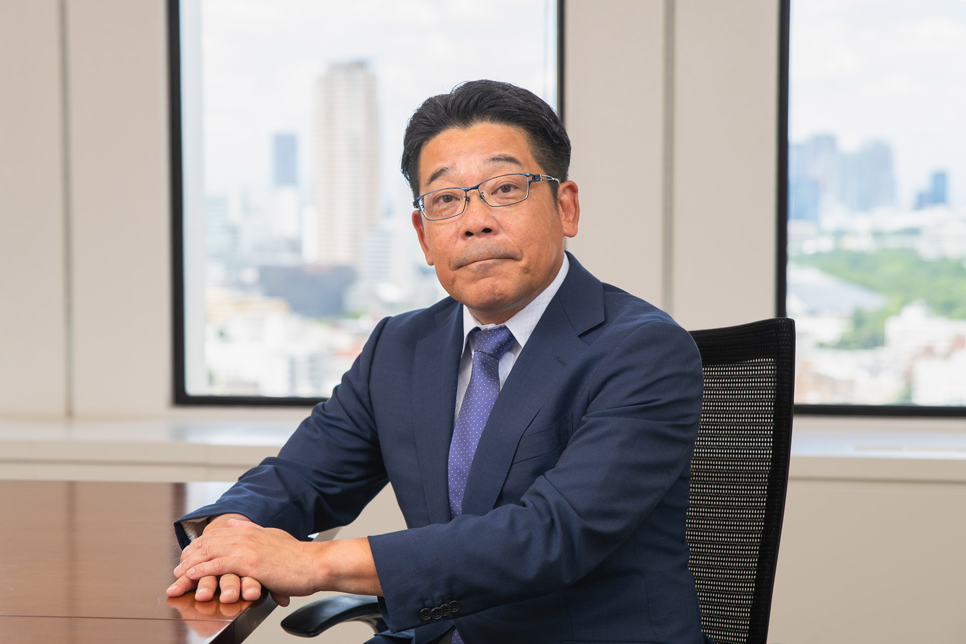 代表取締役社⻑ 笹﨑 靖裕