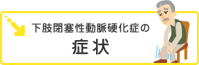 下肢閉塞性動脈硬化症の症状